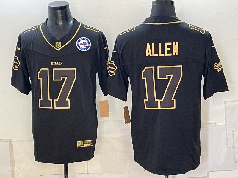 Men 2026 Buffalo Bills #17 Allen black Nike Limited NFL Jersey 091202